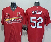St. Louis Cardinals #52 Michael Wacha Red New Cool Base Stitched MLB Jersey,baseball caps,new era cap wholesale,wholesale hats